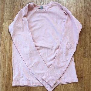 Athleta girl pink long sleeved